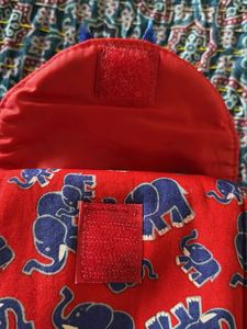 Elephant Print Pouch For Women