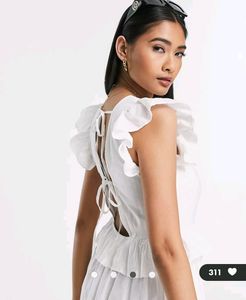 Vero Moda Open Tie Dress