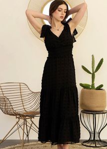 Elegant Black Maxi Dress
