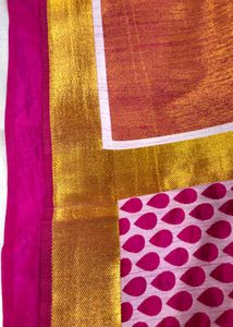 Elegant Pink Peacock Saree