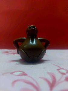 Vintage Brown Bear Roly Poly Toy