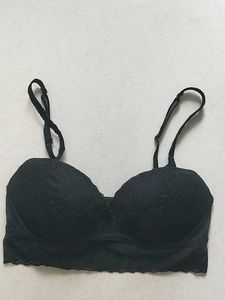 S Black Lace Padded Bra(Victoria's secret)