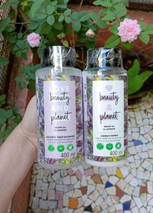 Love Beauty & Planet shampoo and conditioner combo