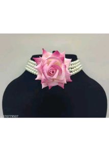 Floral Pearl Jewelry Set