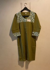 Olive Green Tunic Dress
