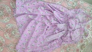 Lavender Floral Backless Dress – Beachy Vibes🪻🏖