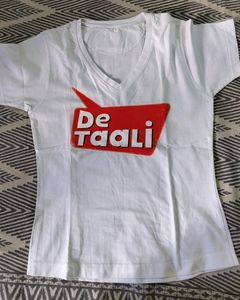 White Branded Tee Used Only Twice