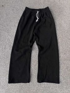 Black Wide Leg Sweatpants