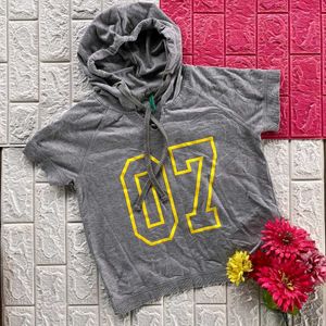 Teamspirit Women Hooded Tshirt