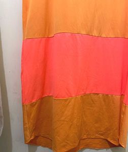 Colorful Sleeveless Dress L-37 Bust 34-38