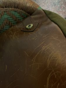 Collector’s Leather Bag With Artwork