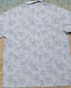 Blue Luke Floral Polo Shirt