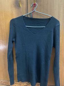 sale!!black wool top