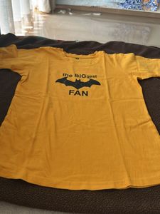Yellow T-shirt for boy age 8 to 10