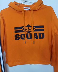 Jennifer '55 Squad' Cropped Hoodie