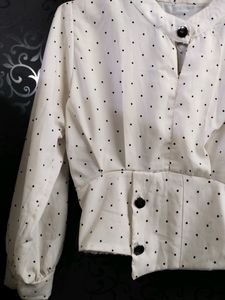 White Crop Top For Girls