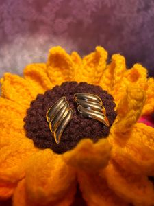 Gold Wing Earrings