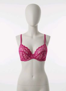 Pink Lace Bra