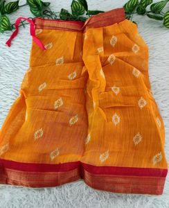 Orange Ethnic Skirt With Blouse ( Girl&#39;s)