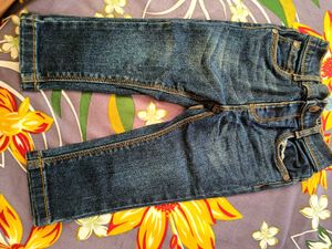 Boy Denim Jeans With Shirt