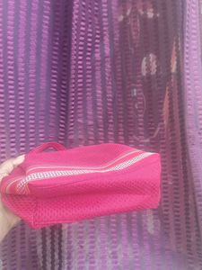 Pink Woven Tote Bag✨❤