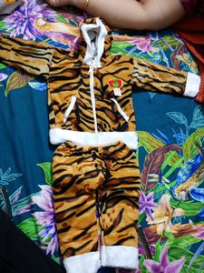 Cute Tiger Print Outfit