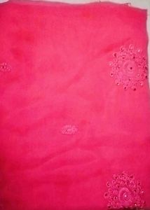 The Beautiful Rose Pink Saree