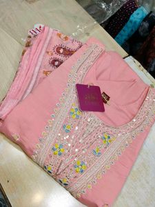 Lavender Kurta Set