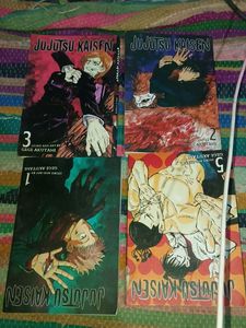 Jujutsu Kaisen Vol 1,2,3,5