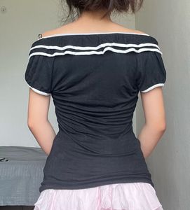Off-Shoulder Ruffle Top