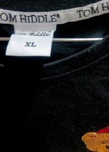 Mens Typography Round Neck T-shirt