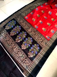 Brand New Red Saree