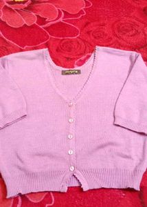 Pink Cardigan/blouse