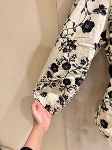 Floral Print Romper