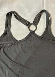 grey cami top