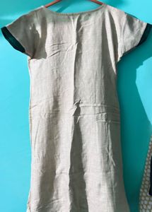 Boho Linen Tunic Dress