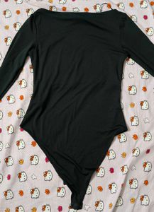 Black Long Sleeve Bodysuit