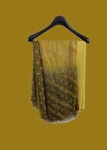 Party Wear Chiffon Embroidered Dress Material