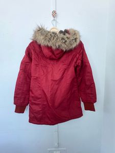 Red Hooded Jacket