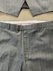 2 Pc Grey Men Suit