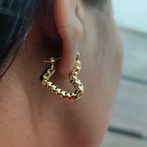 Stainless Steel Tarnish Hoops Earring