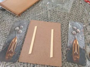 Set of 3 Flower Modern art self adeshive Home deco