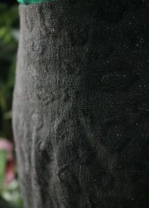 Forever New Black Glitter Skirt