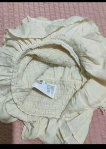 American eagle Lace Trim Crop Top