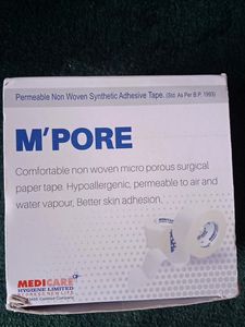 Surgical Tape - 4 rolls, Wid - 7.5 CM, Len - 9.1mt