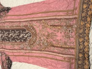 elegant  Black Embroidery kurta