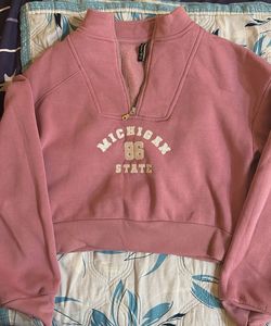 Pink Michigan State Sweatshirt