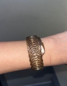 Unique Coil Cuff Bracelet