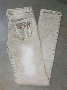 Jeans @135 Off Brown White