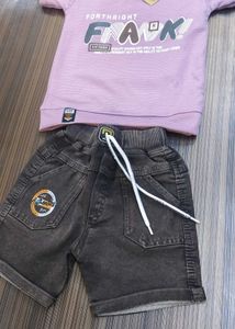 Kids  T Shirt And Short